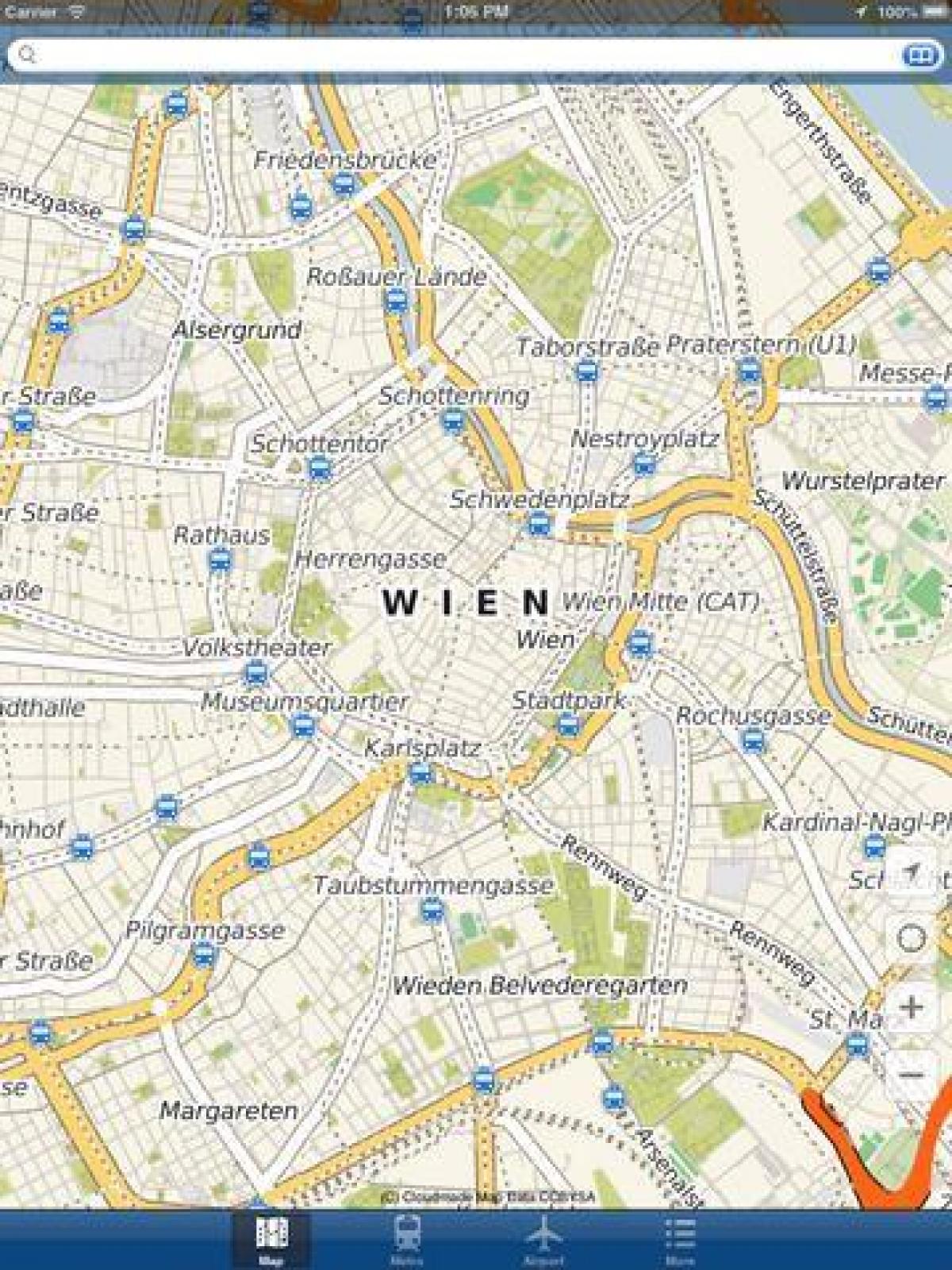 Wien kort app