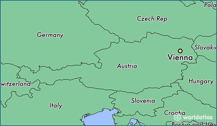 Wien på kort